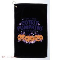 I Teach The Cutest Pumpkins In The Patch Golf Towel thumb 0