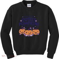 I Teach The Cutest Pumpkins In The Patch Kids Sweatshirt thumb 0