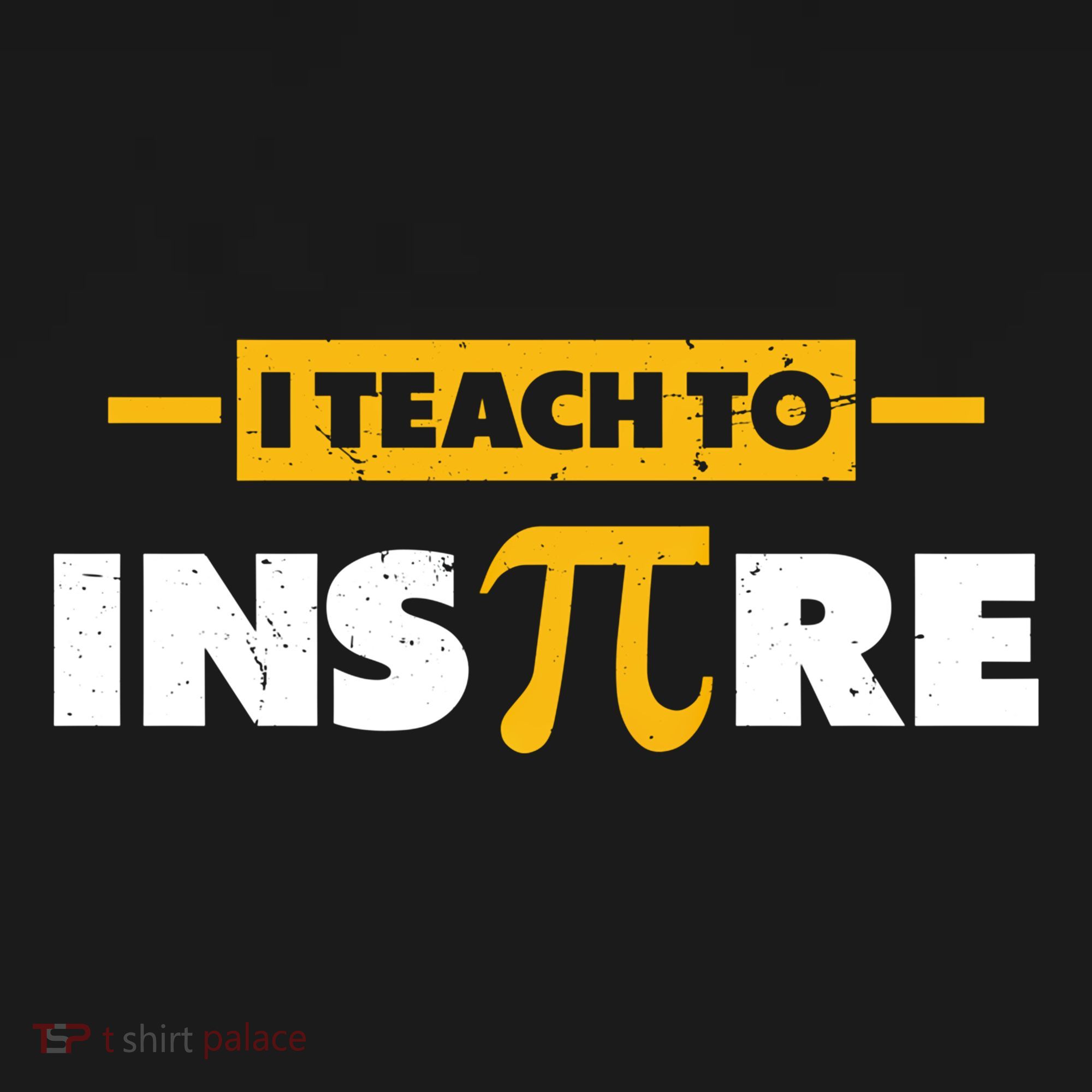 I Teach To Inspire Funny Math Teacher Mathematics Pi Day Gift Apron