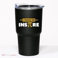 I Teach To Inspire Funny Math Teacher Mathematics Pi Day Gift Tumbler thumb 0