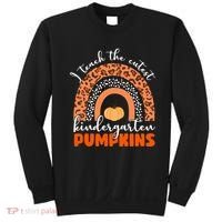 I Teach The Cutest Kindergarten Pumpkins Sweatshirt thumb 0