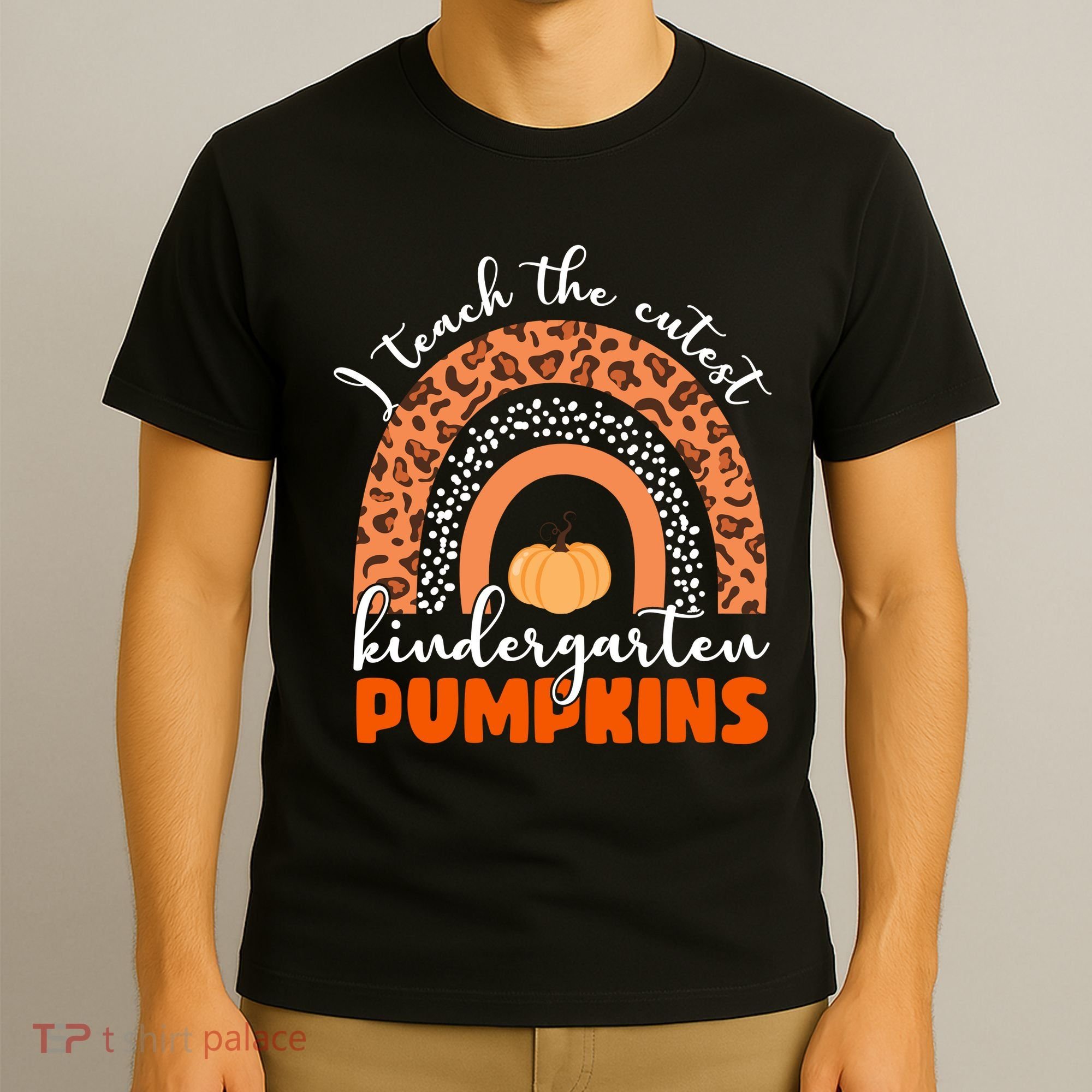 I Teach The Cutest Kindergarten Pumpkins T-Shirt
