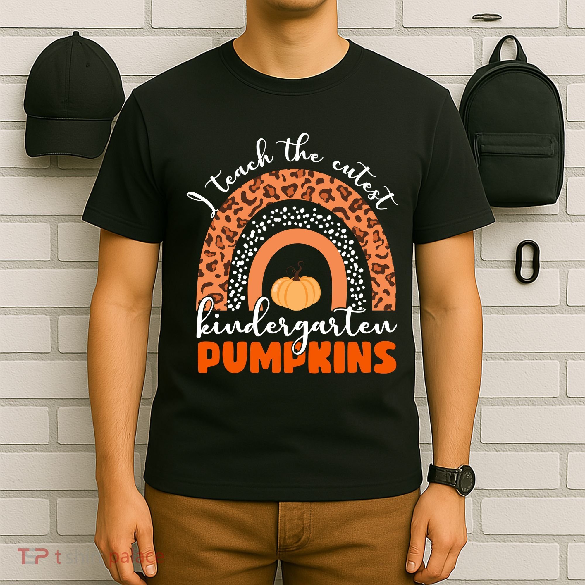 I Teach The Cutest Kindergarten Pumpkins T-Shirt