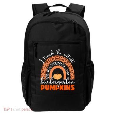 I Teach The Cutest Kindergarten Pumpkins Backpack