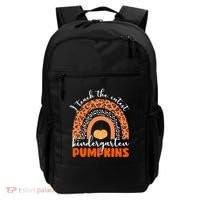 I Teach The Cutest Kindergarten Pumpkins Backpack thumb 0
