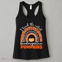 I Teach The Cutest Kindergarten Pumpkins Women's Tank Top thumb 3