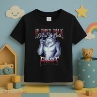 If They Talk Behind Yo Back Fart Funny Wolf Sayings Toddler T-Shirt thumb 3