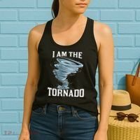 IM The Tornado Storm Twister Meteorologist Women's Tank Top thumb 2
