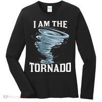 IM The Tornado Storm Twister Meteorologist Women's Long Sleeve Shirt thumb 0