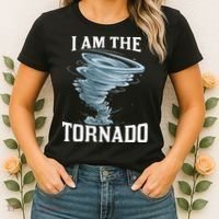 IM The Tornado Storm Twister Meteorologist Women's T-Shirt thumb 2