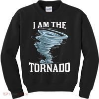 IM The Tornado Storm Twister Meteorologist Kids Sweatshirt thumb 0