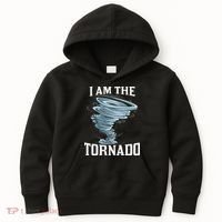 IM The Tornado Storm Twister Meteorologist Kids Hoodie thumb 0