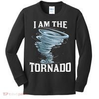 IM The Tornado Storm Twister Meteorologist Kids Long Sleeve Shirt thumb 0
