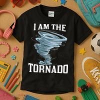 IM The Tornado Storm Twister Meteorologist Kids T-Shirt thumb 3