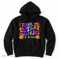 I Teach The Cutest Pumpkins In The Patch Halloween Teacher Hoodie thumb 0