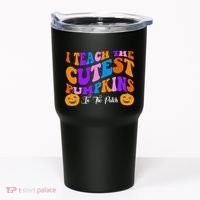 I Teach The Cutest Pumpkins In The Patch Halloween Teacher Tumbler thumb 0