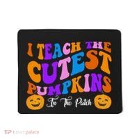 I Teach The Cutest Pumpkins In The Patch Halloween Teacher Mousepad thumb 0