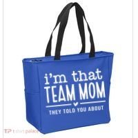 IM That Team Mom They Told You About Gift Tote Bag thumb 2