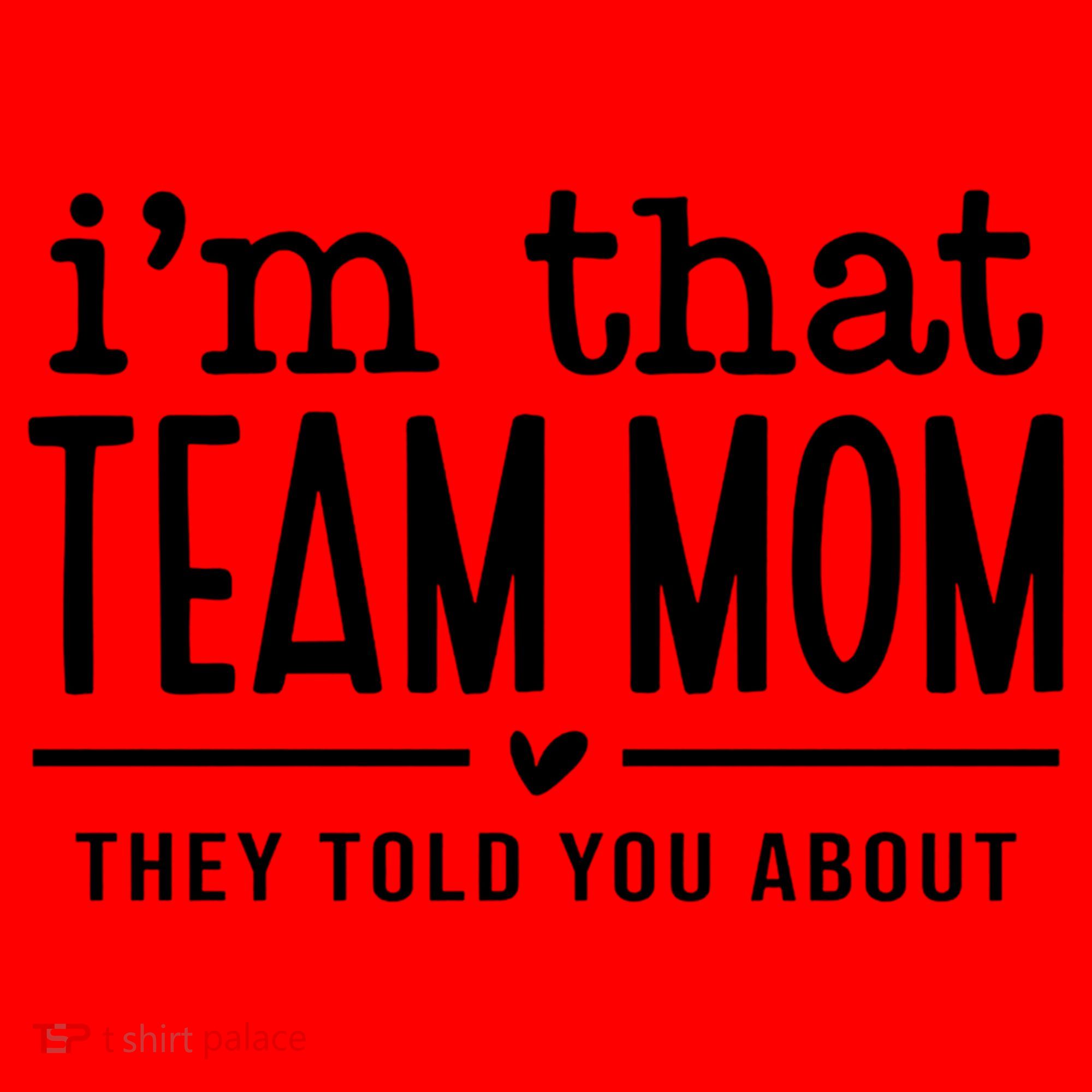 IM That Team Mom They Told You About Gift Santa Hat