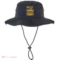 I Tow Things And I Know Things Bucket Hat thumb 0