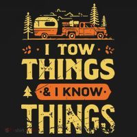 I Tow Things And I Know Things Ornament thumb 1