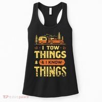 I Tow Things And I Know Things Women's Tank Top thumb 0