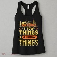 I Tow Things And I Know Things Women's Tank Top thumb 3