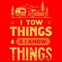 I Tow Things And I Know Things Santa Hat thumb 1