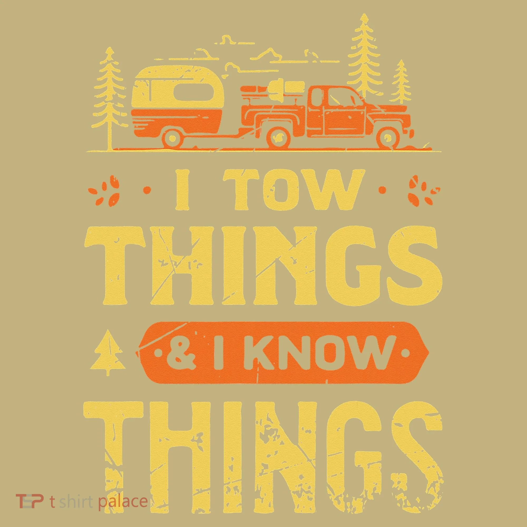 I Tow Things And I Know Things Hoodie