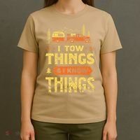 I Tow Things And I Know Things T-Shirt thumb 4