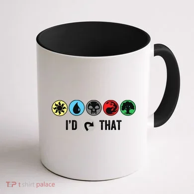 Id Tap That Gathering Magic Guild For Magic Lover Coffee Mug back
