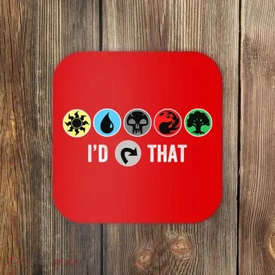 Id Tap That Gathering Magic Guild For Magic Lover Coaster