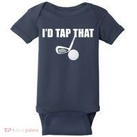 I'd Tap That Funny Golf Ball Tee For Golfing Players Baby Bodysuit thumb 0
