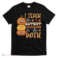 I Teach The Cutest Pumpkins In The Patch Rainbow Girls Boys T-Shirt thumb 0