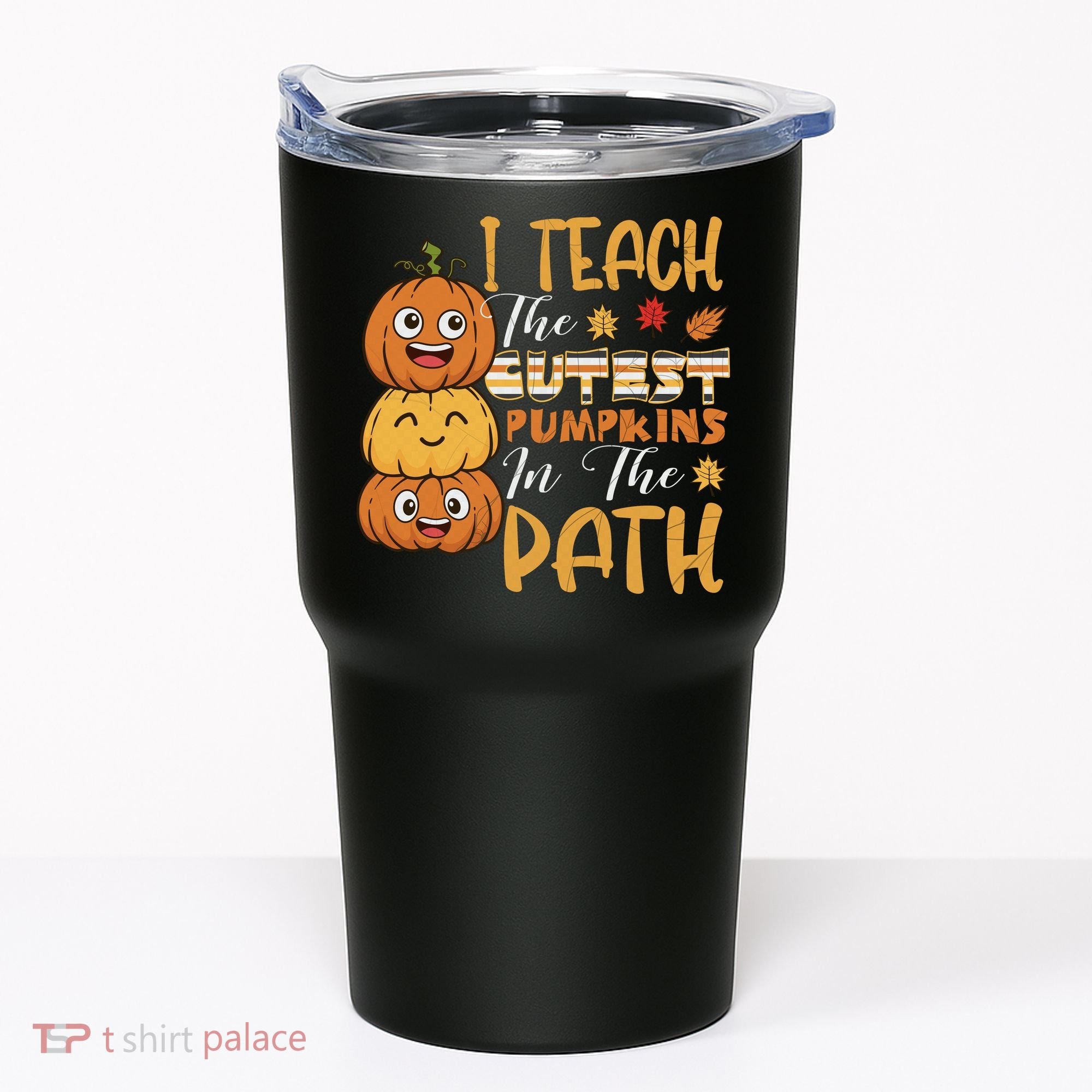 I Teach The Cutest Pumpkins In The Patch Rainbow Girls Boys Tumbler