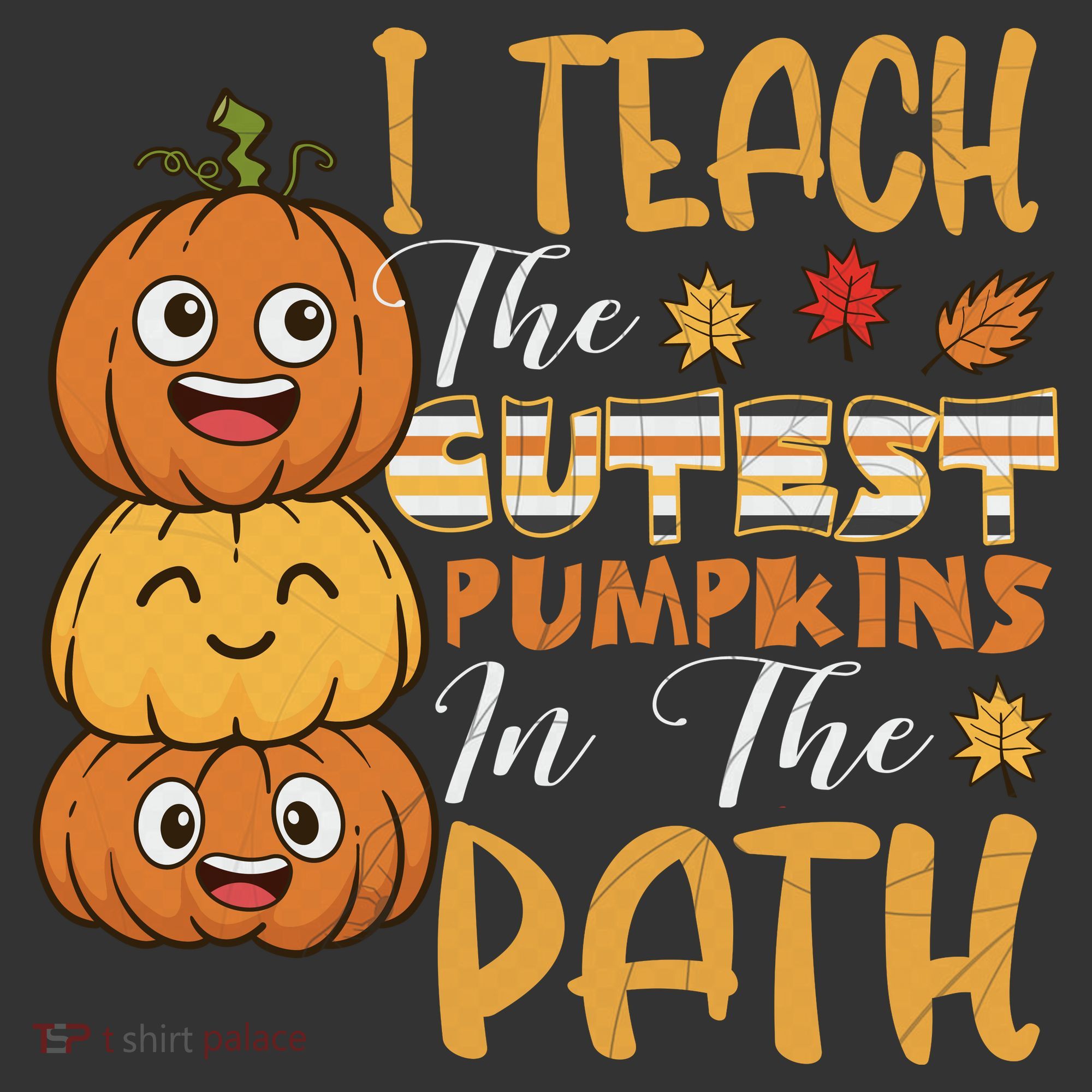 I Teach The Cutest Pumpkins In The Patch Rainbow Girls Boys Ornament