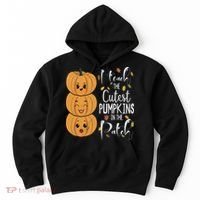 I Teach The Cutest Pumpkins In The Patch Rainbow Girls Boys Hoodie thumb 0