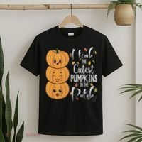 I Teach The Cutest Pumpkins In The Patch Rainbow Girls Boys T-Shirt thumb 2