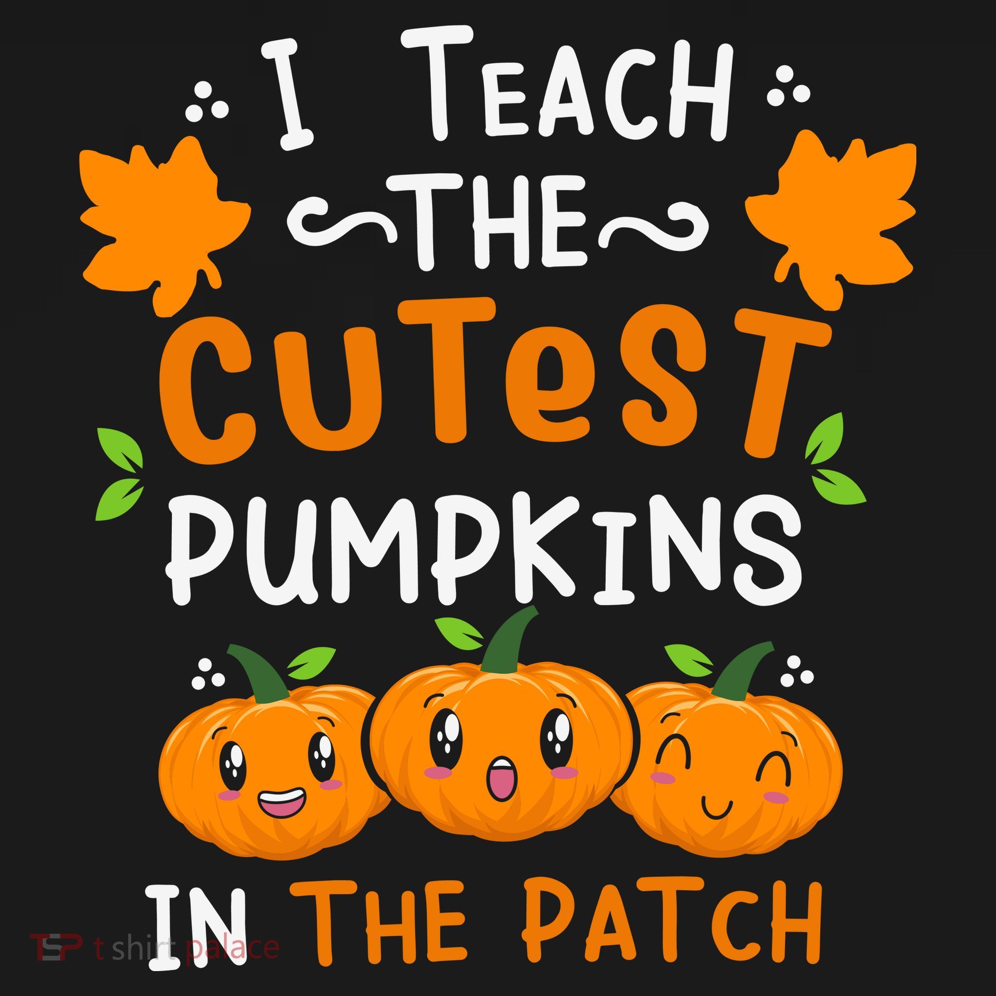 I Teach The Cutest Pumpkins In The Patch Halloween Quote Ornament