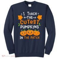 I Teach The Cutest Pumpkins In The Patch Halloween Quote Sweatshirt thumb 0