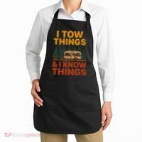 I Tow Things And I Know Things Apron thumb 2