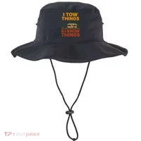 I Tow Things And I Know Things Bucket Hat thumb 0