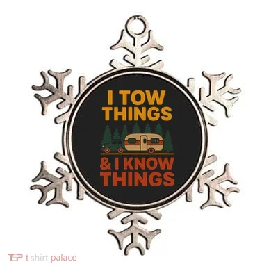 I Tow Things And I Know Things Ornament