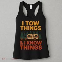 I Tow Things And I Know Things Women's Tank Top thumb 3