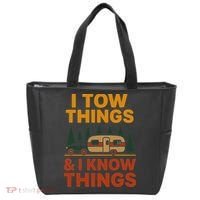 I Tow Things And I Know Things Tote Bag thumb 0