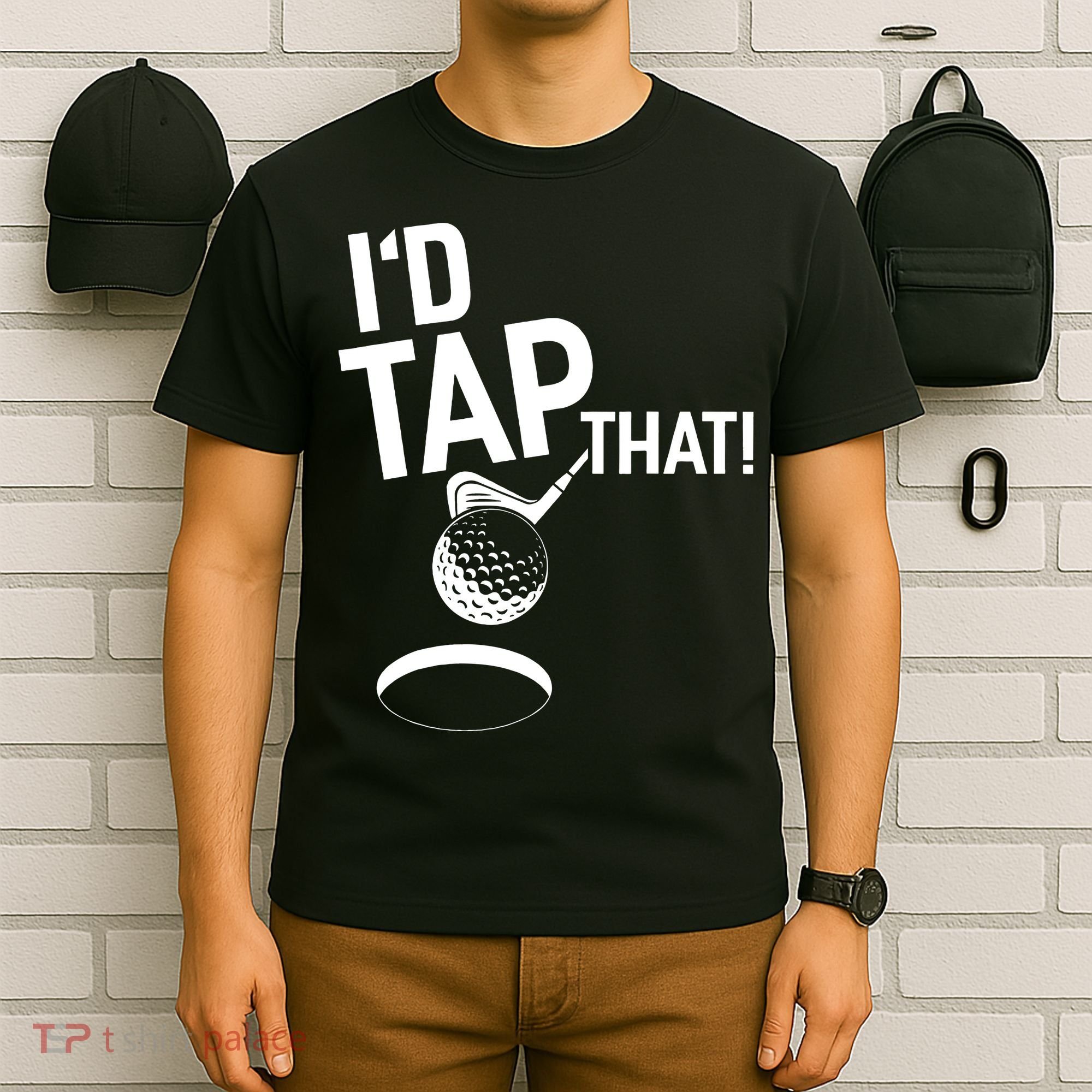 I'd Tap That Golf Funny Golf T-Shirt