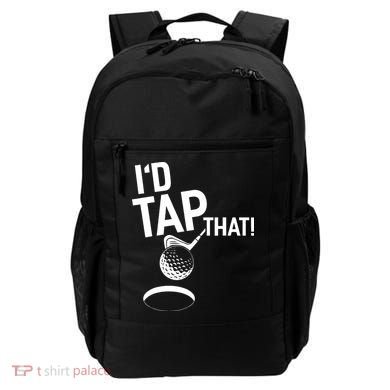 I'd Tap That Golf Funny Golf Backpack
