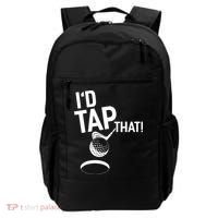 I'd Tap That Golf Funny Golf Backpack thumb 0