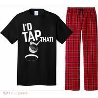 I'd Tap That Golf Funny Golf Pajama Set thumb 0
