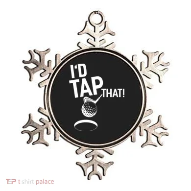 I'd Tap That Golf Funny Golf Ornament